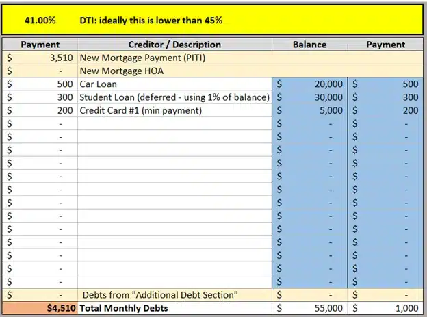 DTI-Calculator-Liability-Section